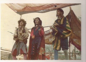 Cock And Feathers, who would become Bagelo Family of Clowns for the circus